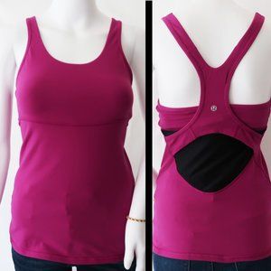 SOLD | Lululemon Pink Racer Back Fitness Tank Top